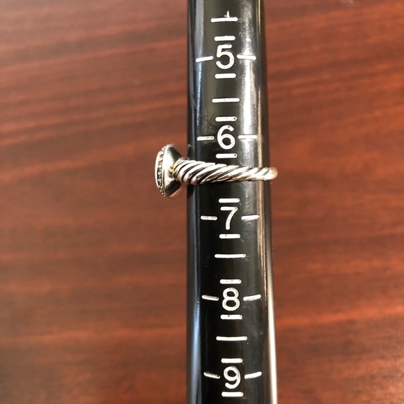 David Yurman Noblesse Hampton Blue Sz. 6.5 - Picture 7 of 7